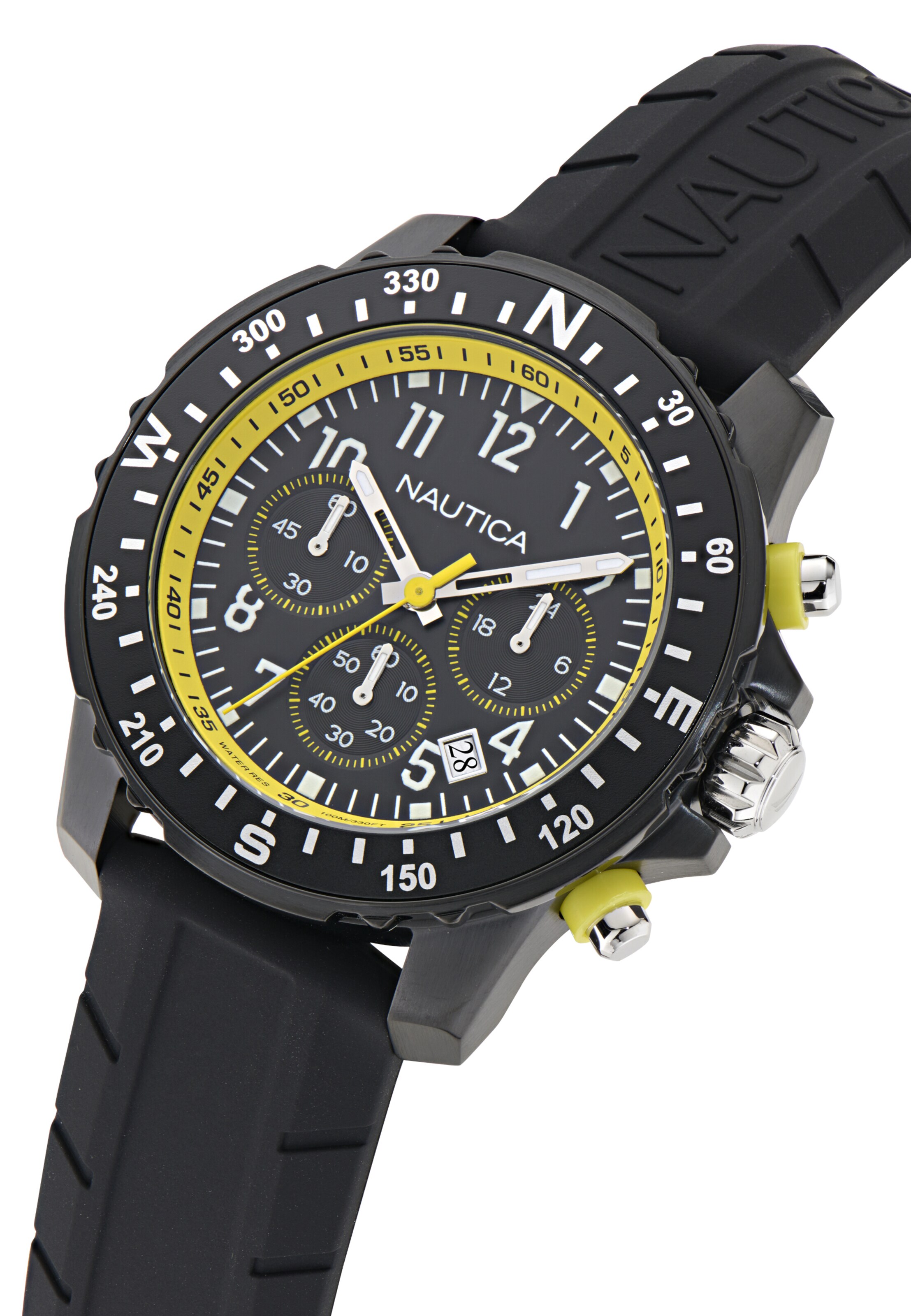 Orologio analogico di NAUTICA in nero