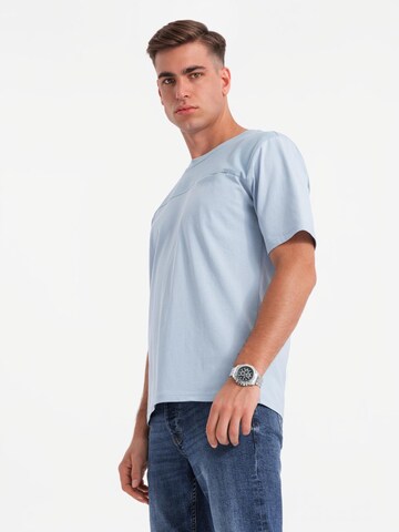 Ombre Shirt in Blauw