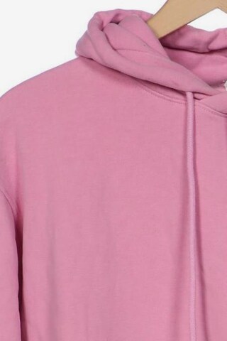 Arket Sweatshirt & Zip-Up Hoodie in S in Pink