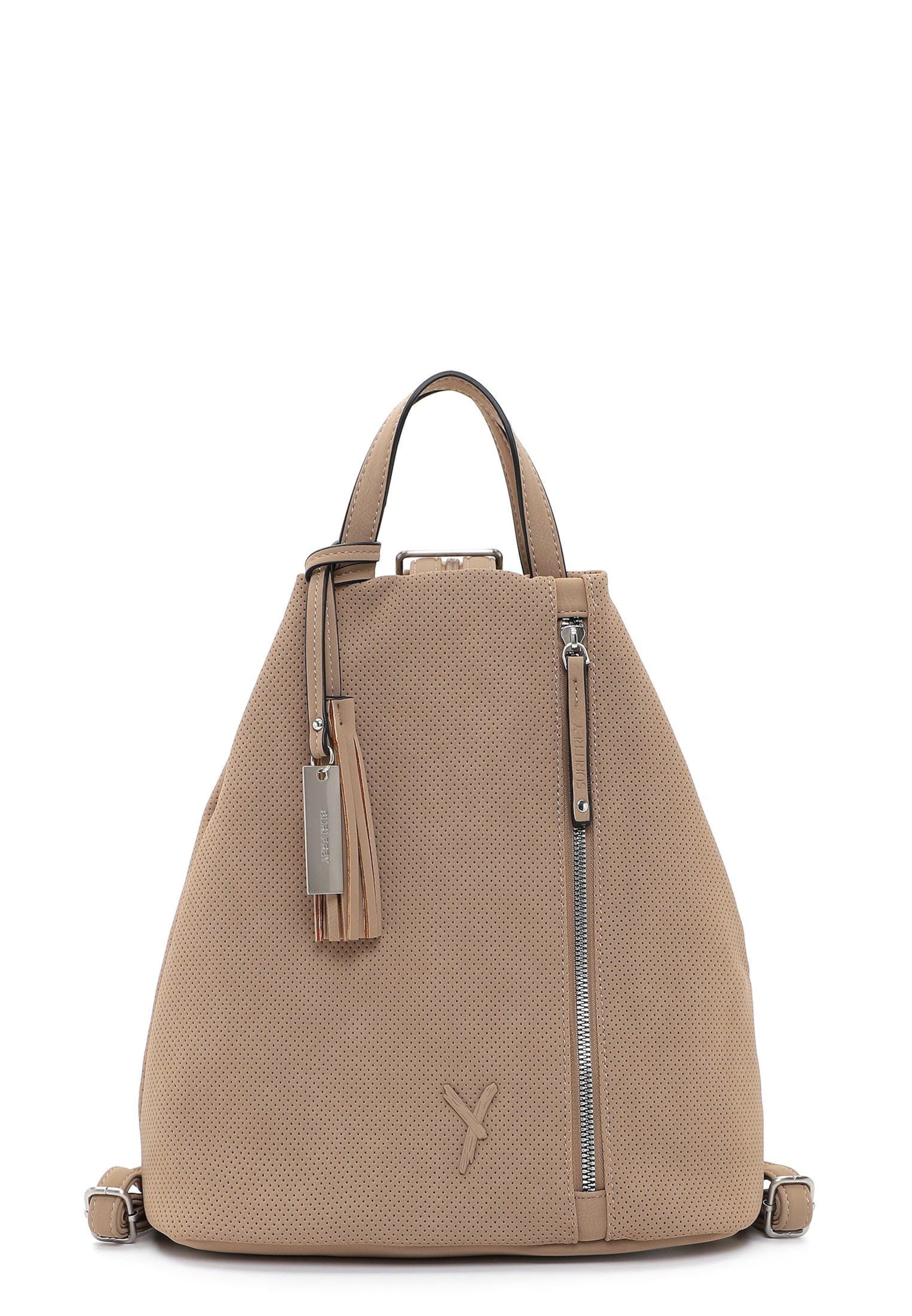 Zaino 'Romy' di Suri Frey in beige: frontale