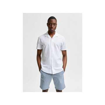 SELECTED HOMME Regular fit Риза в бяло: отпред