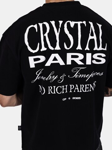 Crystal Paris Shirt 'Rich' in Zwart