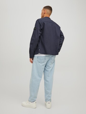 mėlyna JACK & JONES Standartinis modelis Marškiniai 'Ben'