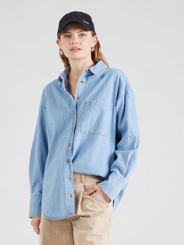 Freequent Bluse 'LISEA' in Blau: Vorderseite