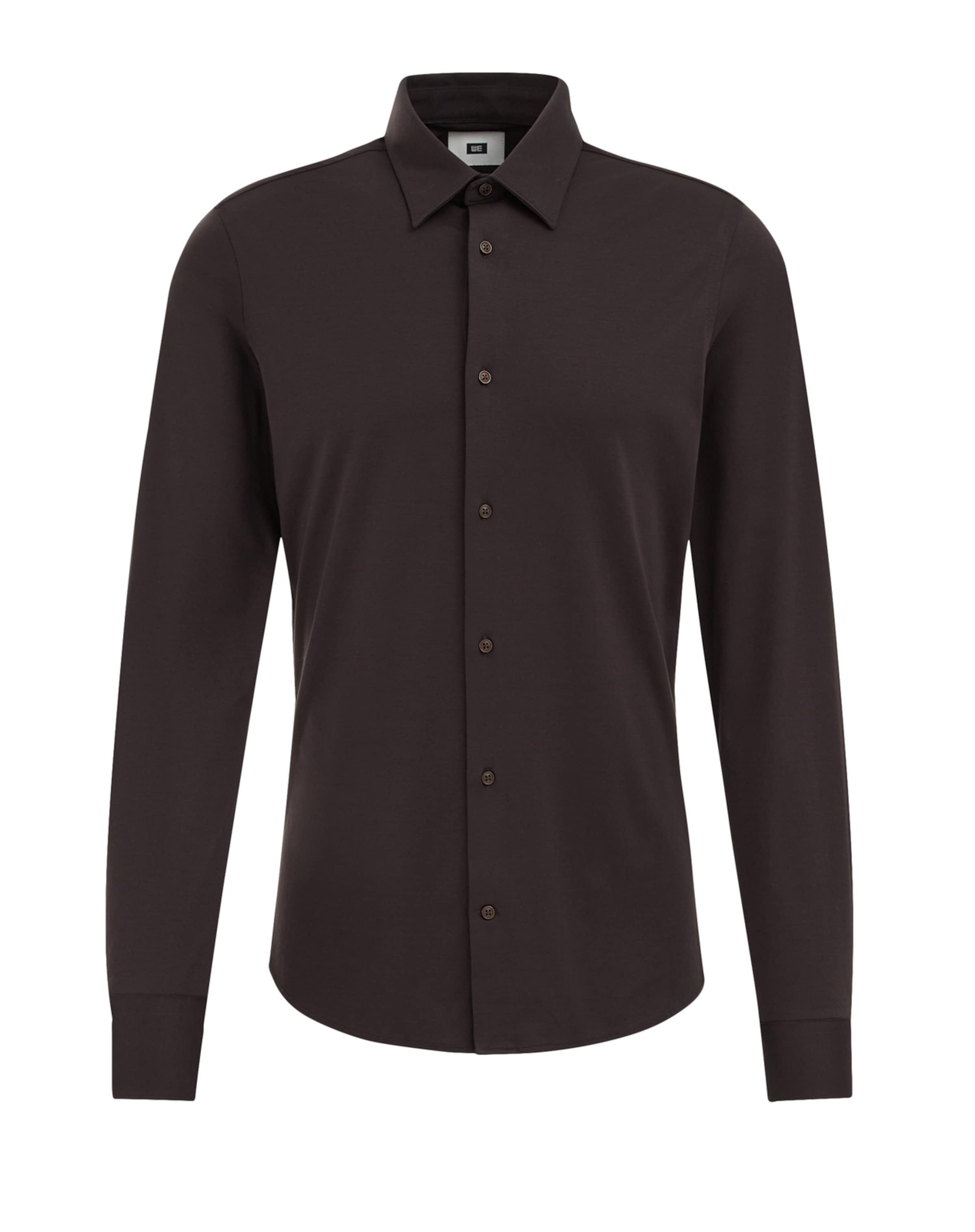 WE Fashion Camisa en marrón oscuro, Vista del producto