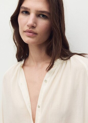 MANGO Nachthemd 'Camelial' in Beige