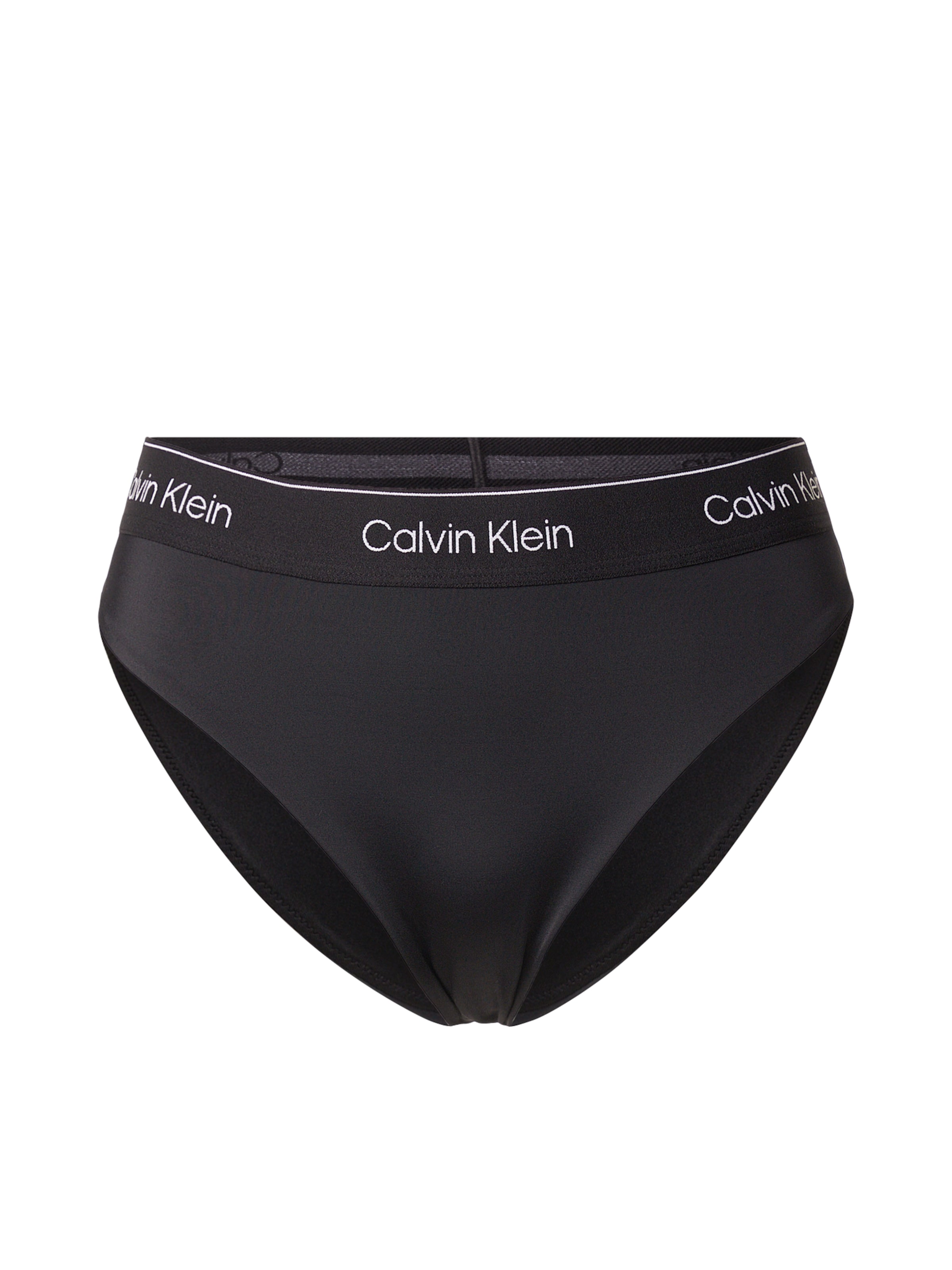 Calvin Klein Swimwear Bikini bottom in Black / White, Item view
