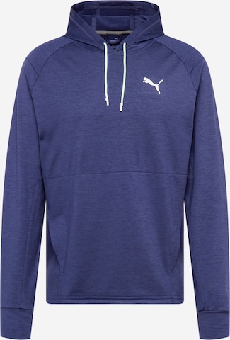 PUMA - Sweatshirt de desporto em azul: frente