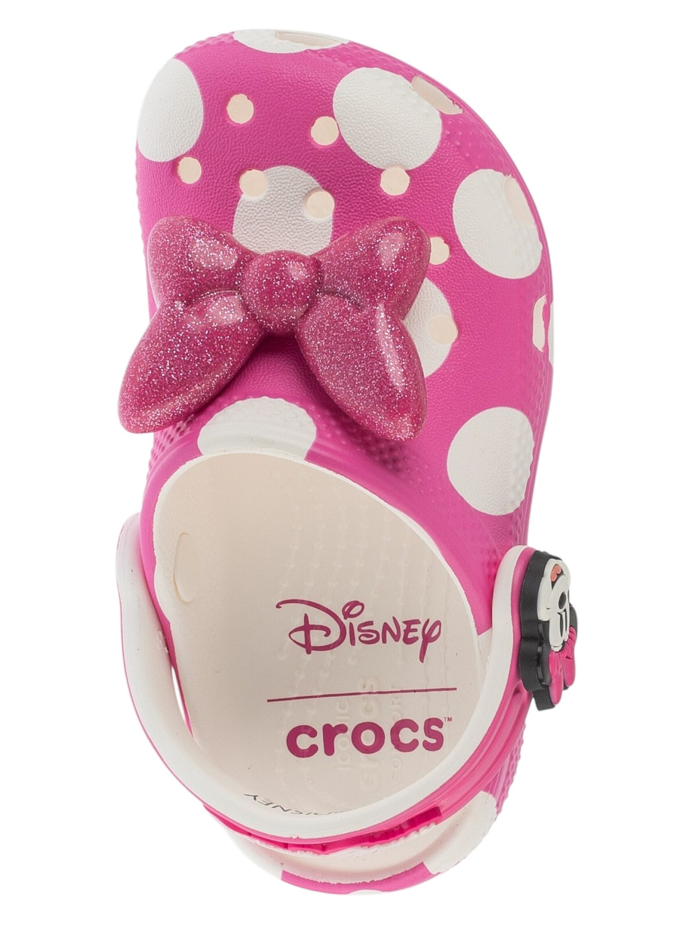 Crocs Sandalen 'Crocs Classic Minnie Mouse Clog T' in Roze