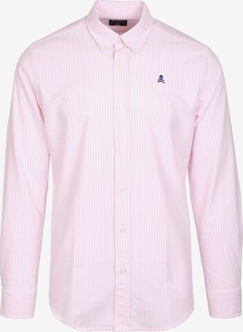 Chemise Scalpers en rose : devant