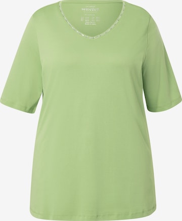 Ulla Popken Shirt in Green: front