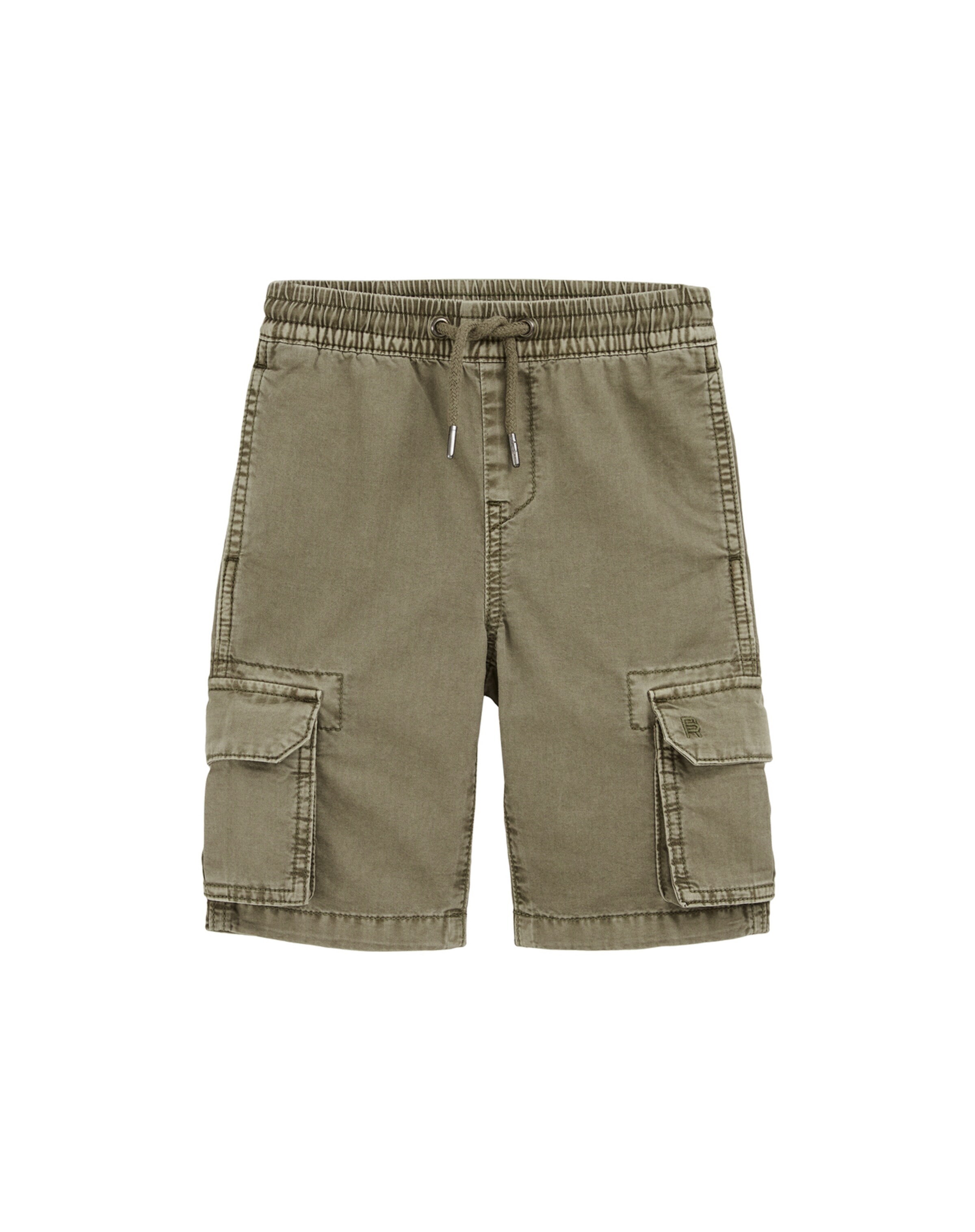 WE Fashion - Regular Calças em verde: frente