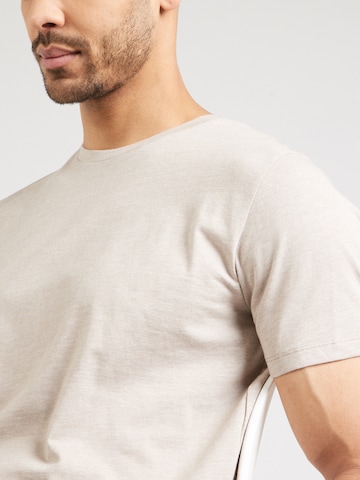 SELECTED T-shirt 'SLHASPEN' i beige