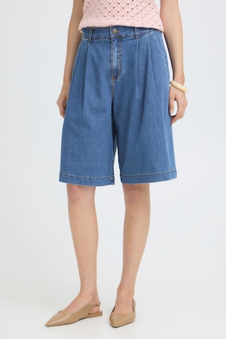 Fransa Wide Leg Jeans 'CHICAGO ' in Blau: Vorderseite