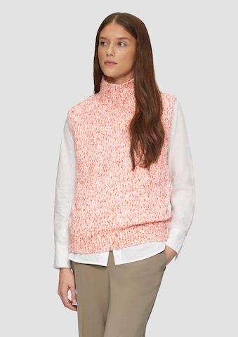 s.Oliver Strickweste in Pink: Vorderseite