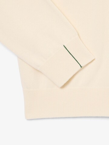 LACOSTE Sweatshirt 'Basic' in Beige