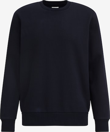 Sweat-shirt WE Fashion en bleu : devant