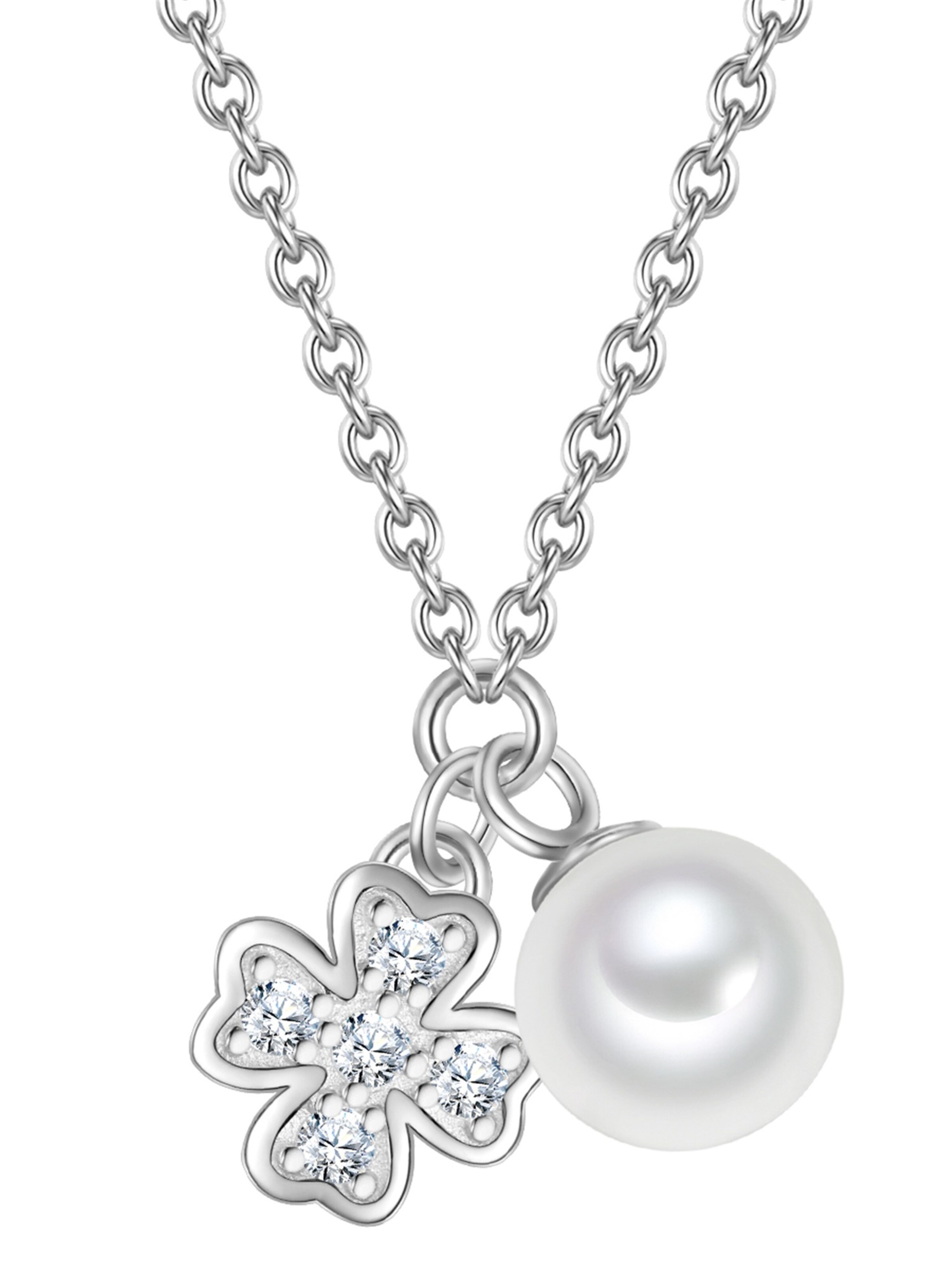 Glanzstücke München Ketting in Zilver