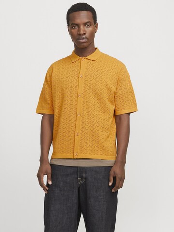 Fit confort Chemise 'JORTYLER' JACK & JONES en orange : devant