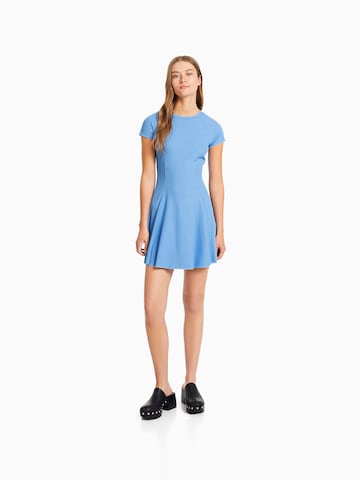 Bershka Jurk in Blauw