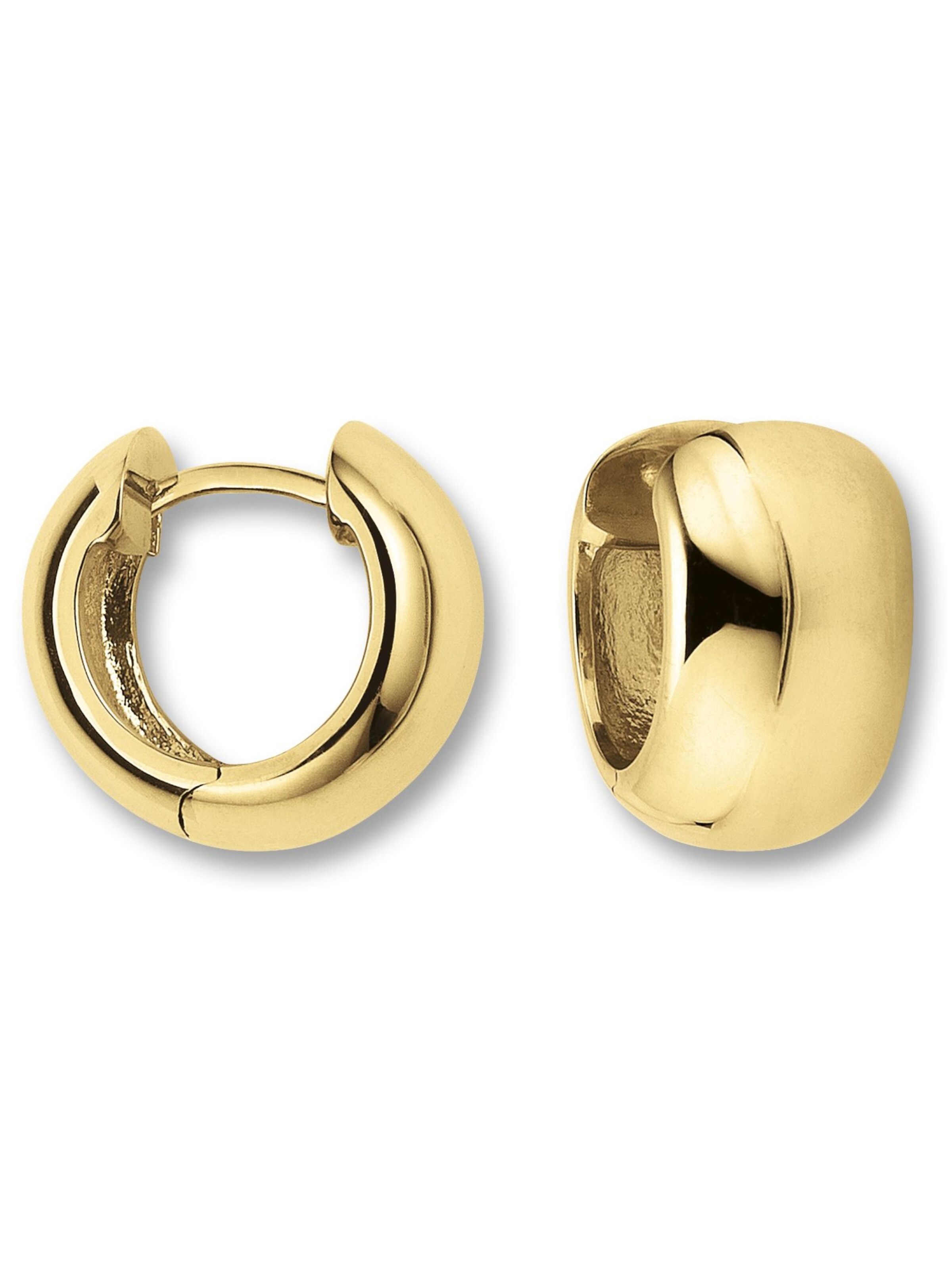 ONE ELEMENT Ohrringe in Gold: Vorderseite