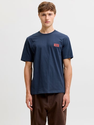 JACK & JONES Bluser & t-shirts 'JJRUSH' i blå: forside
