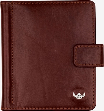 Portamonete 'Colorado' di GOLDEN HEAD in marrone: frontale