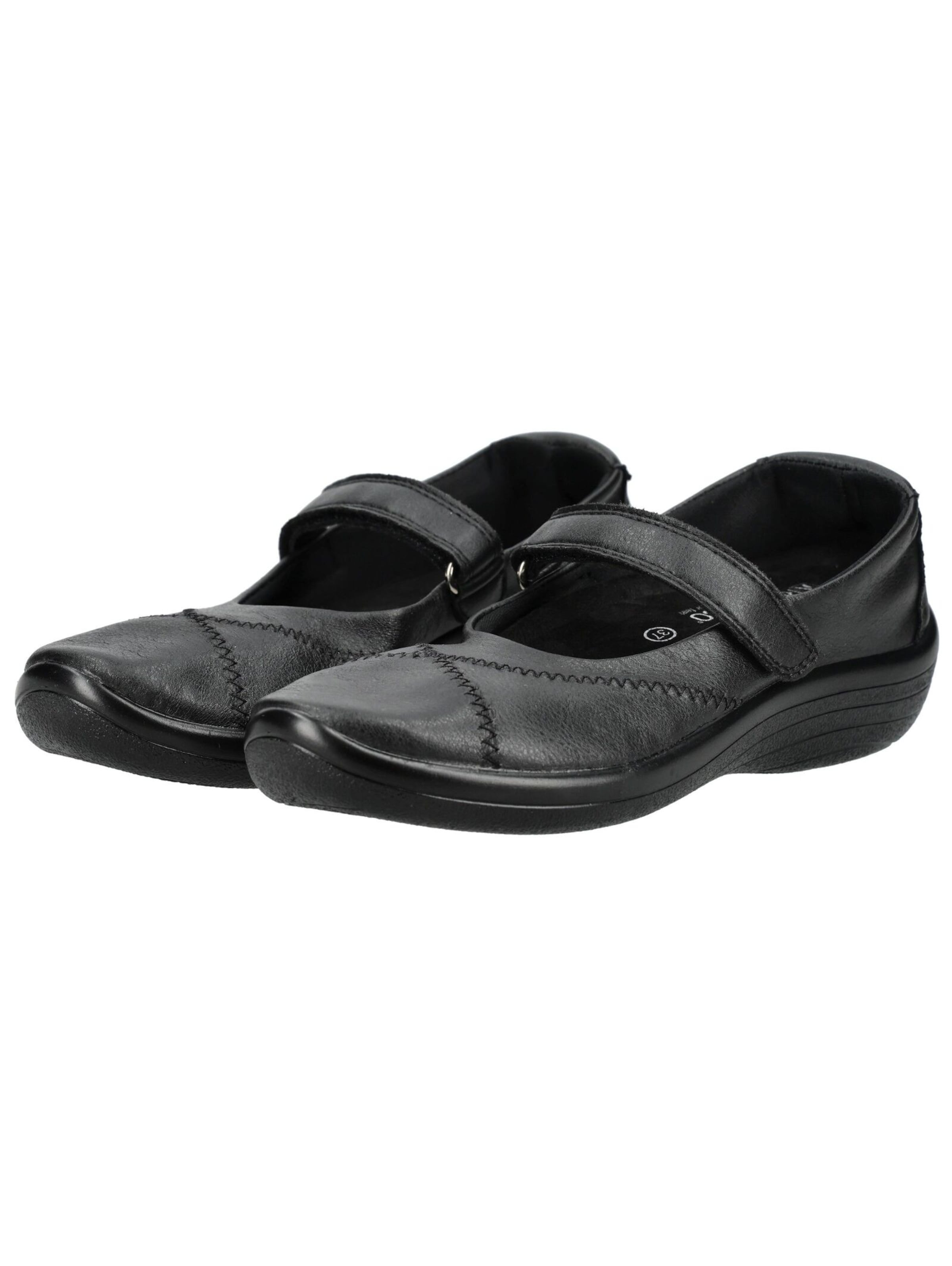 Ballerines à lanières Arcopedico en noir