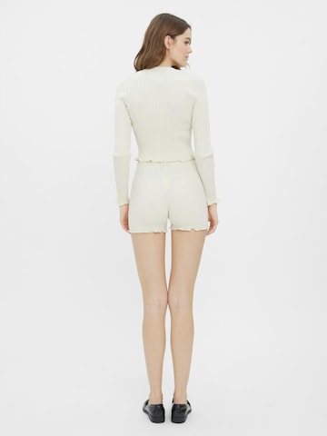 VERO MODA Knit Cardigan 'Fibly' in Beige