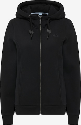 ICEBOUND Sweat jacket in Black: front