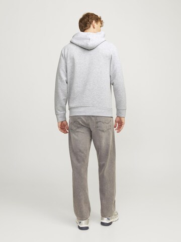 JACK & JONES Sweatshirt 'JJESTAPLE' in Grau
