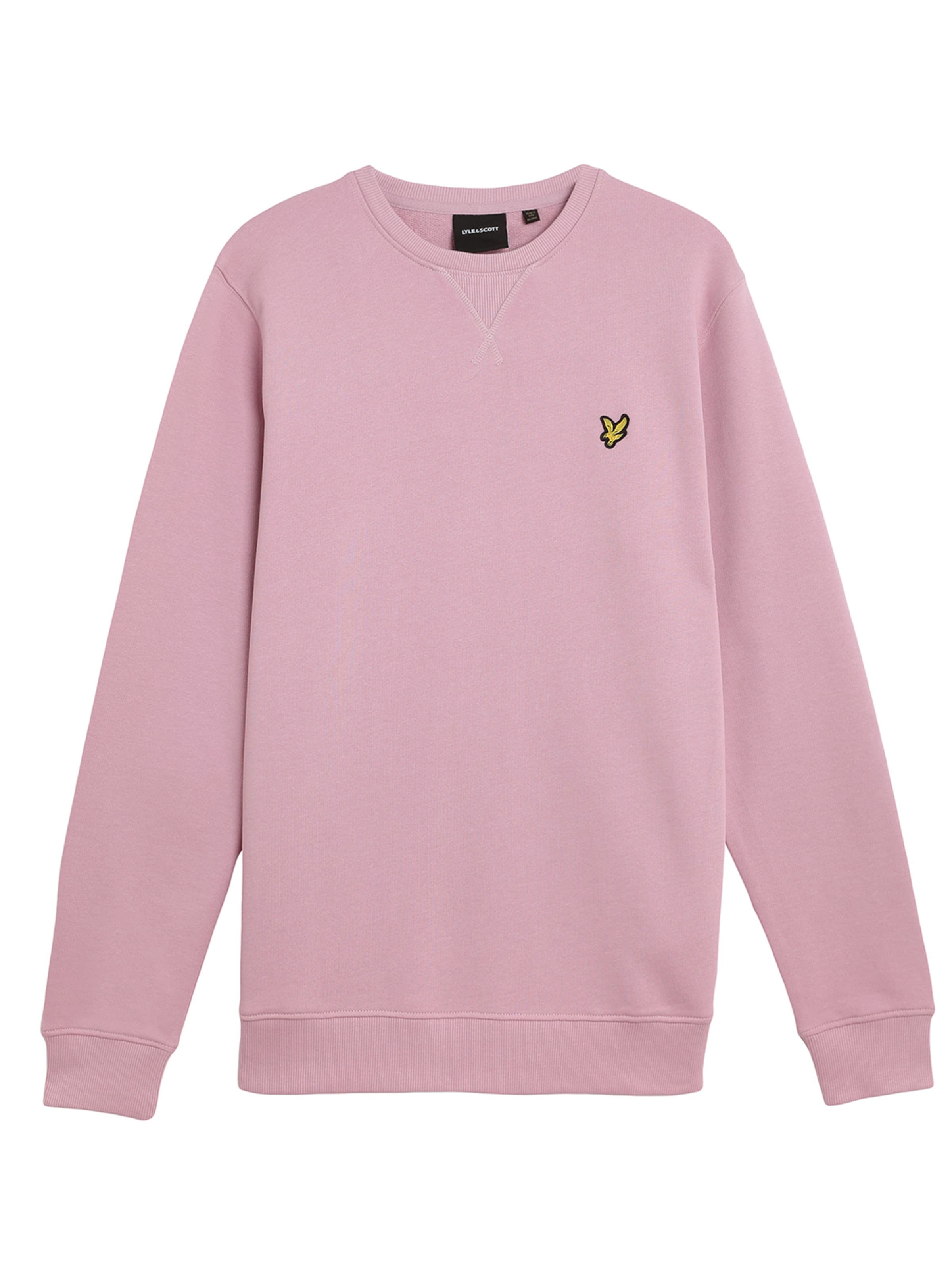 Lyle & Scott Sweatshirt in de kleur Lichtroze, Productweergave