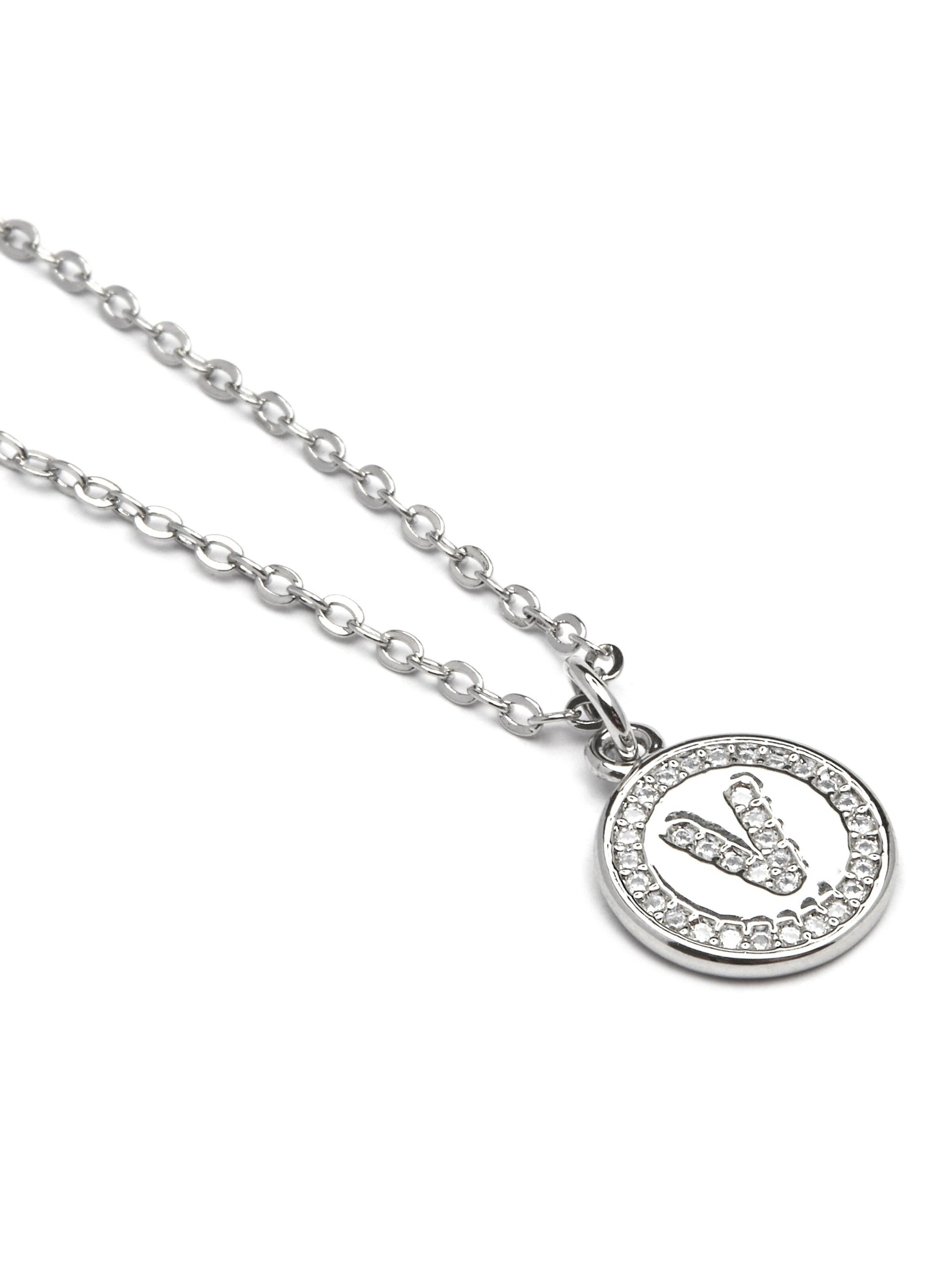 Collana 'Alphabet' di Luxenter in bianco