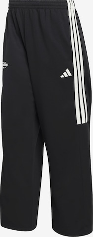ADIDAS SPORTSWEAR Loosefit Urheiluhousut 'TIRO' värissä musta: etupuoli