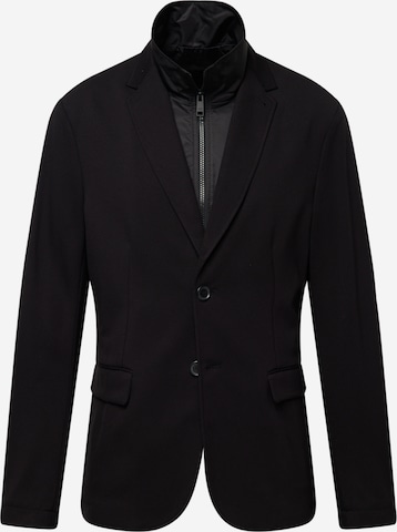 ARMANI EXCHANGE Regular fit Suit Jacket in Black: front