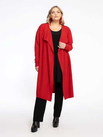 Yoek Strickjacke in Rot