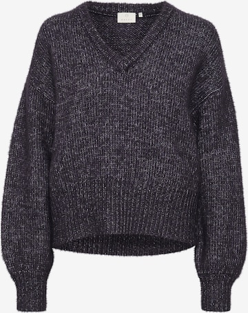 Pull-over 'Trina' Kaffe en bleu : devant