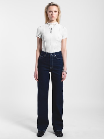 Dr. Denim Regular Jeans 'Echo High Straight' in Blauw