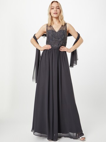 mascara Evening dress in Grey