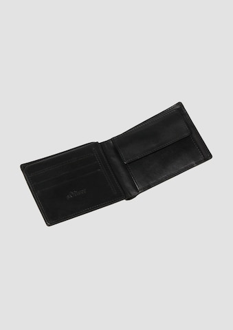 s.Oliver Portemonnaie in Schwarz