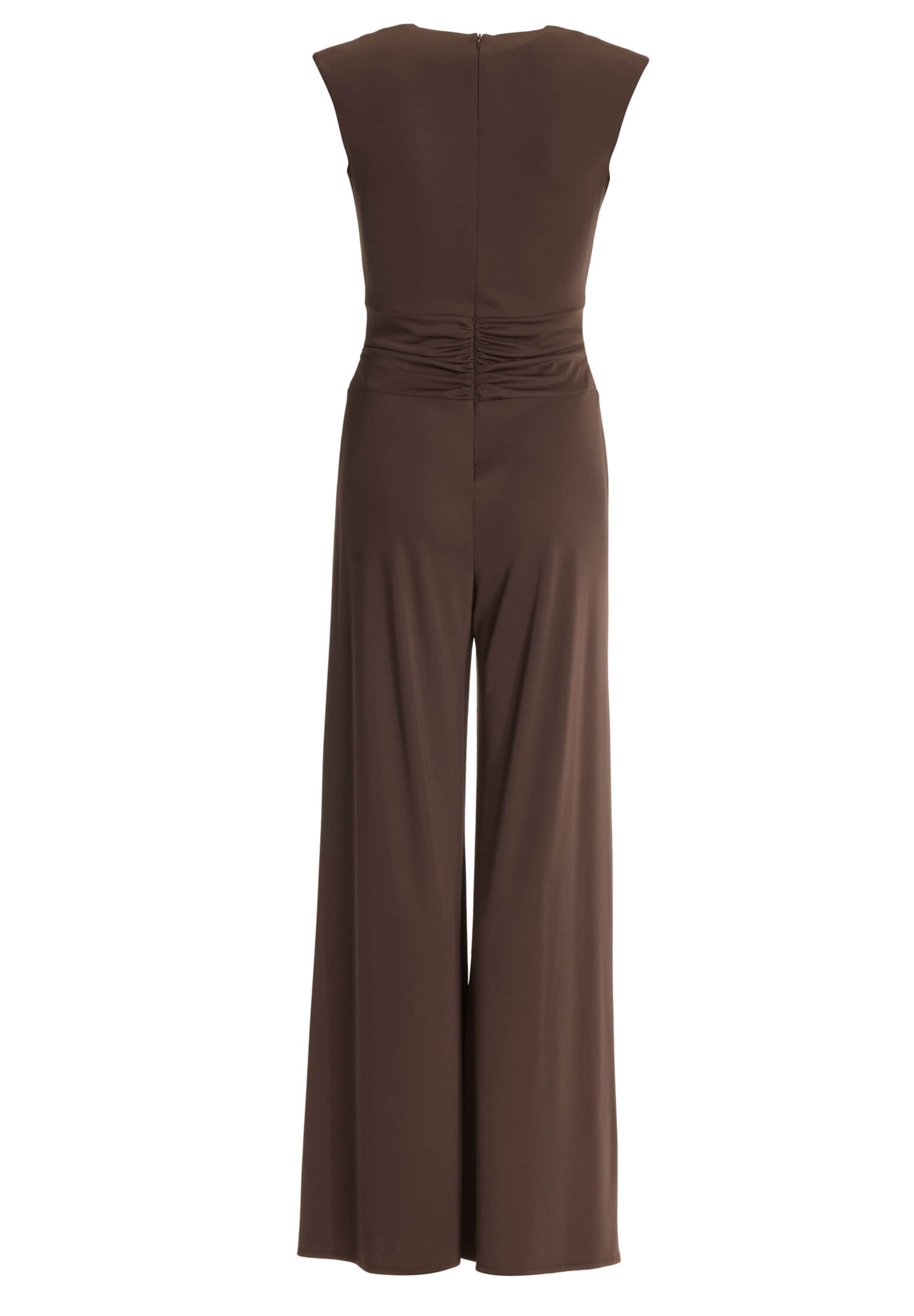 SWING Jumpsuit in Braun