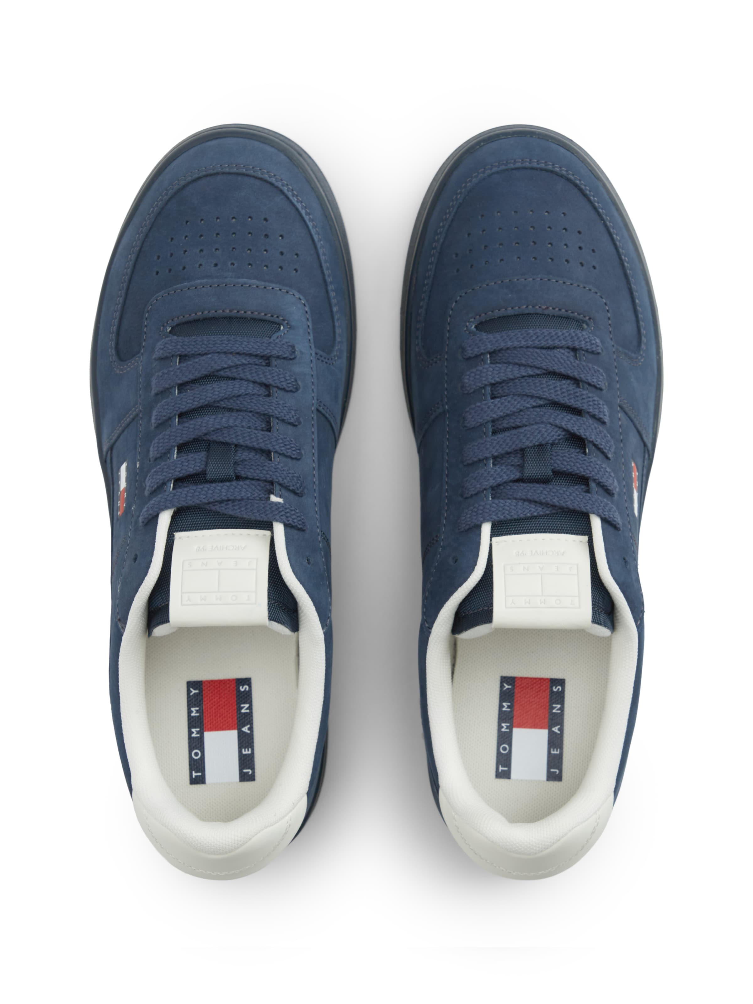 Tommy Jeans Rövid szárú sportcipők 'ARCHIVE 98' COURT' - kék
