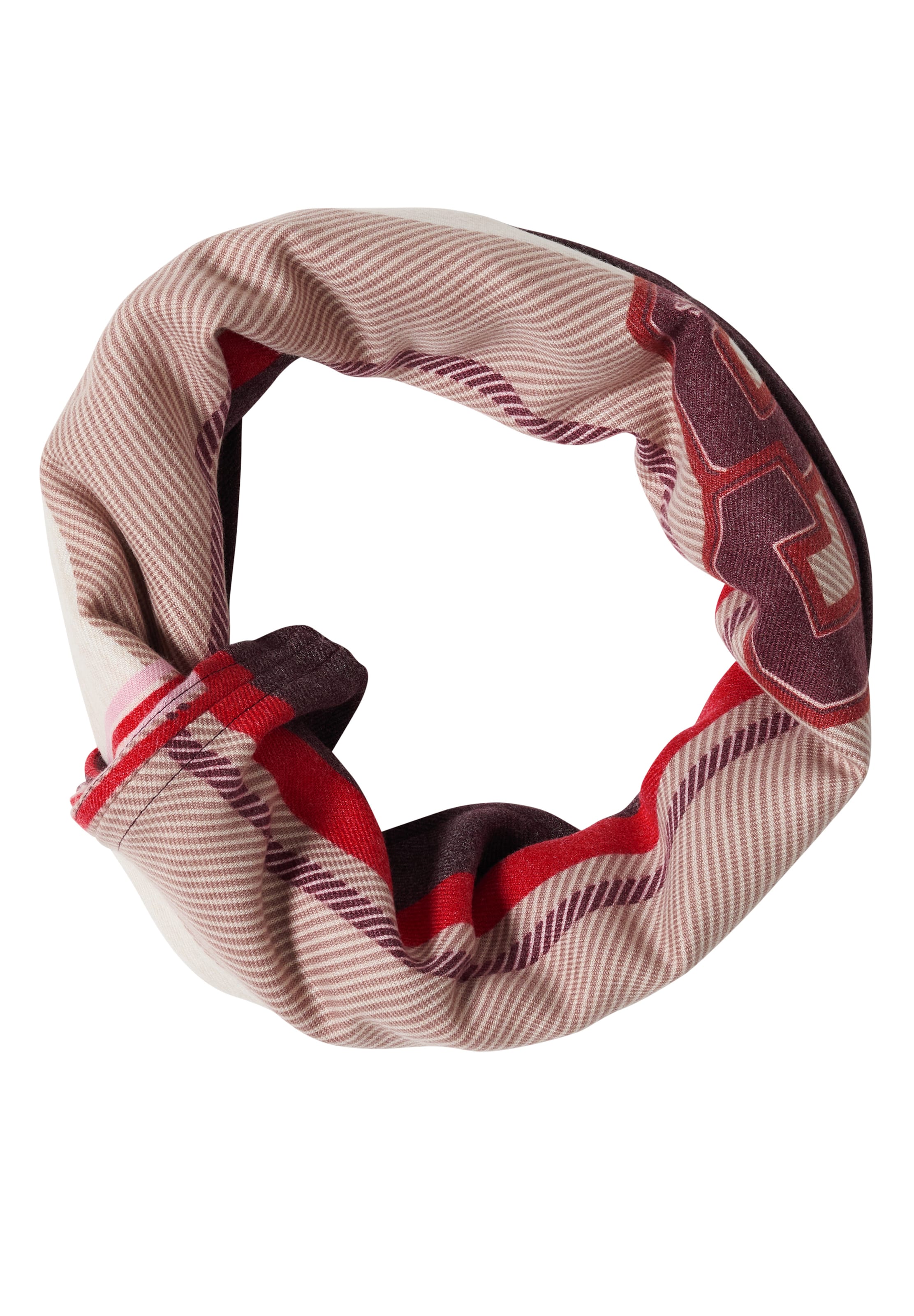 CECIL Tube Scarf in Red: front