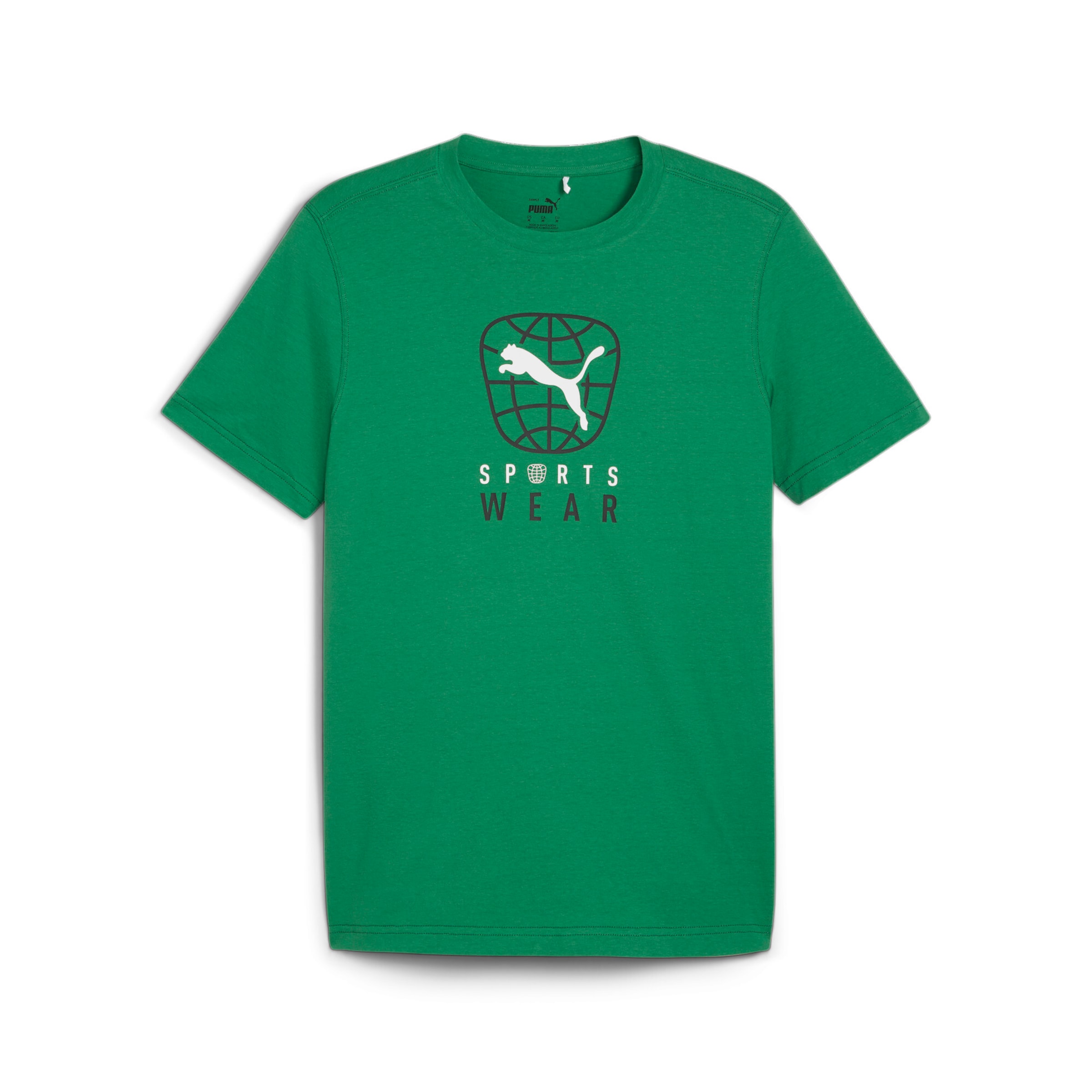 T-Shirt fonctionnel PUMA en vert : devant