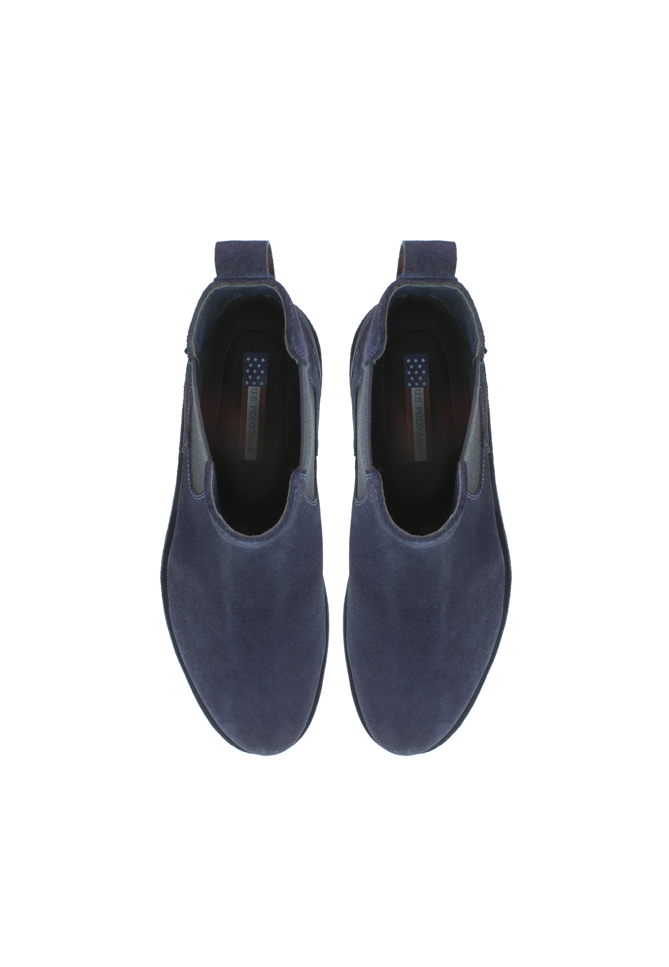U.S. POLO ASSN. Chelsea Boots in Blau