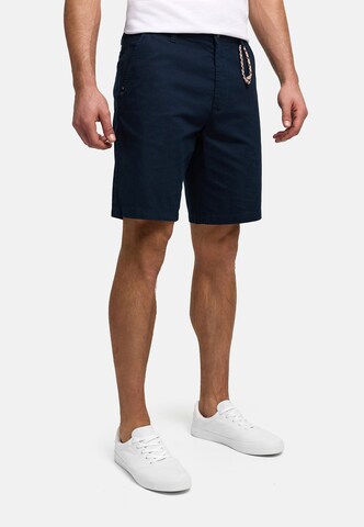 INDICODE JEANS Regular Chino 'Melio' in Blauw