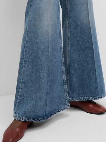 Marks & Spencer Flared Jeans in Blue