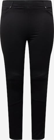 ONLY Curve Jeans pajkice 'ROYAL' | črna barva: sprednja stran