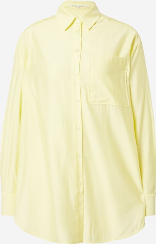 SECOND FEMALE - Blusa 'Masman' em amarelo: frente