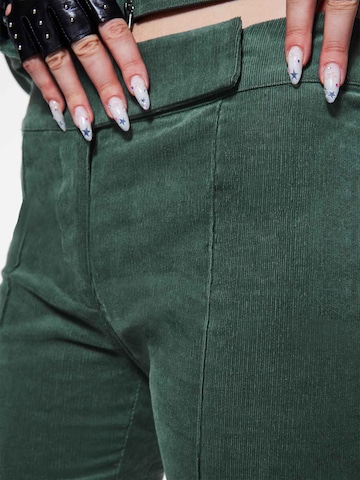 SHYX Flared Broek 'Jorina' in Groen